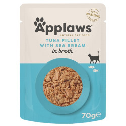 Applaws saszetka dla kota Tuńczyk i Leszcz 70g - All4Animals