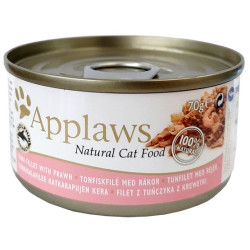 Applaws puszka dla kota Tuńczyk i Krewetki 70g - All4Animals