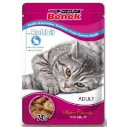 Super Benek saszetka królik w sosie 100g - All4Animals