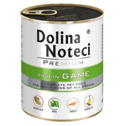 Dolina Noteci Premium Pies Dziczyzna puszka 800g - All4Animals