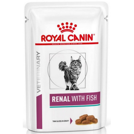 Royal Canin Veterinary Diet Feline Renal Ryba saszetka 85g - All4Animals