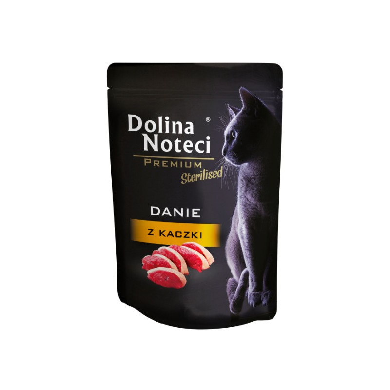 Dolina Noteci Premium Kot Sterilised Danie z kaczki saszetka 85g - All4Animals