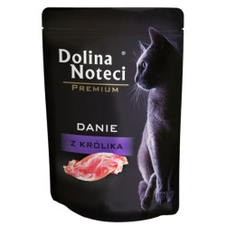 Dolina Noteci Premium Kot Danie z królika saszetka 85g - All4Animals