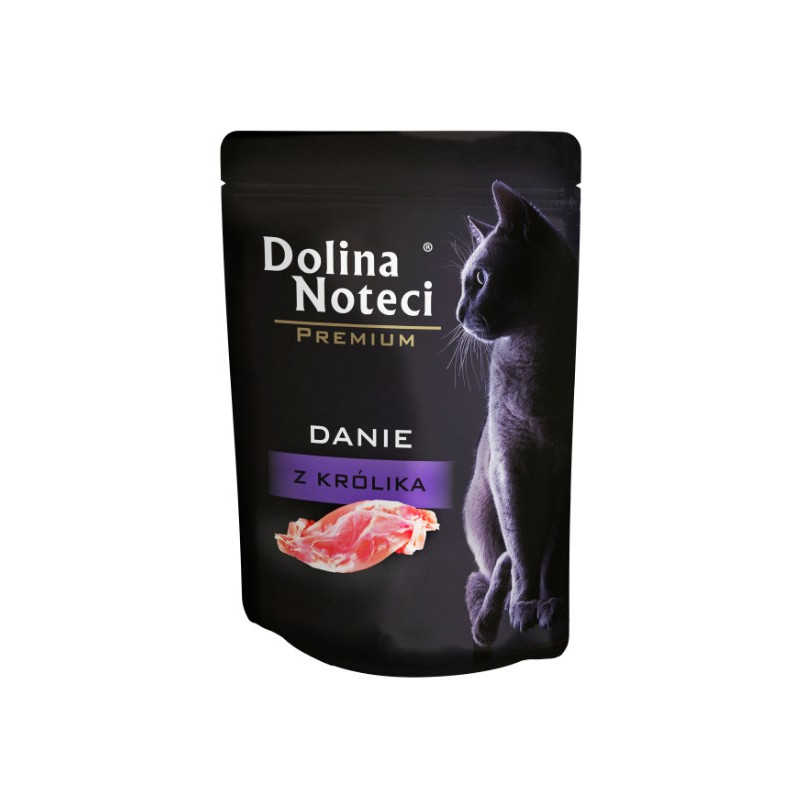 Dolina Noteci Premium Kot Danie z królika saszetka 85g - All4Animals