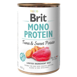 Brit Mono Protein Tuna & Sweet Potato puszka 400g - All4Animals