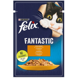 Felix Fantastic Kurczak w galaretce saszetka 85g - All4Animals