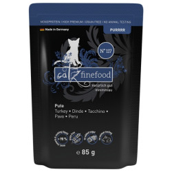 Catz Finefood Purrrr N.117 Indyk saszetka 85g - All4Animals