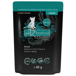 Catz Finefood Purrrr N.121 Jeleń saszetka 85g - All4Animals