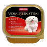 Animonda vom Feinsten Dog Wołowina i Serca Indyka 150g - All4Animals