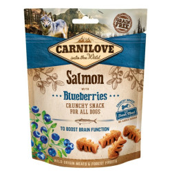 Carnilove Dog Snack Fresh Crunchy Salmon+Blueberries 200g - All4Animals