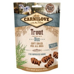 Carnilove Dog Snack Fresh Soft Trout+Dill 200g - All4Animals