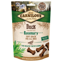 Carnilove Dog Snack Fresh Soft Duck+Rosemary 200g - All4Animals