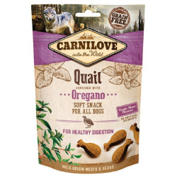 Carnilove Dog Snack Fresh Soft Quail+Oregano 200g - All4Animals