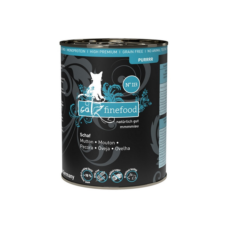 Catz Finefood Purrrr N.113 Owca puszka 400g - All4Animals