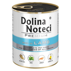 Dolina Noteci Premium Pies Jagnięcina puszka 800g - All4Animals