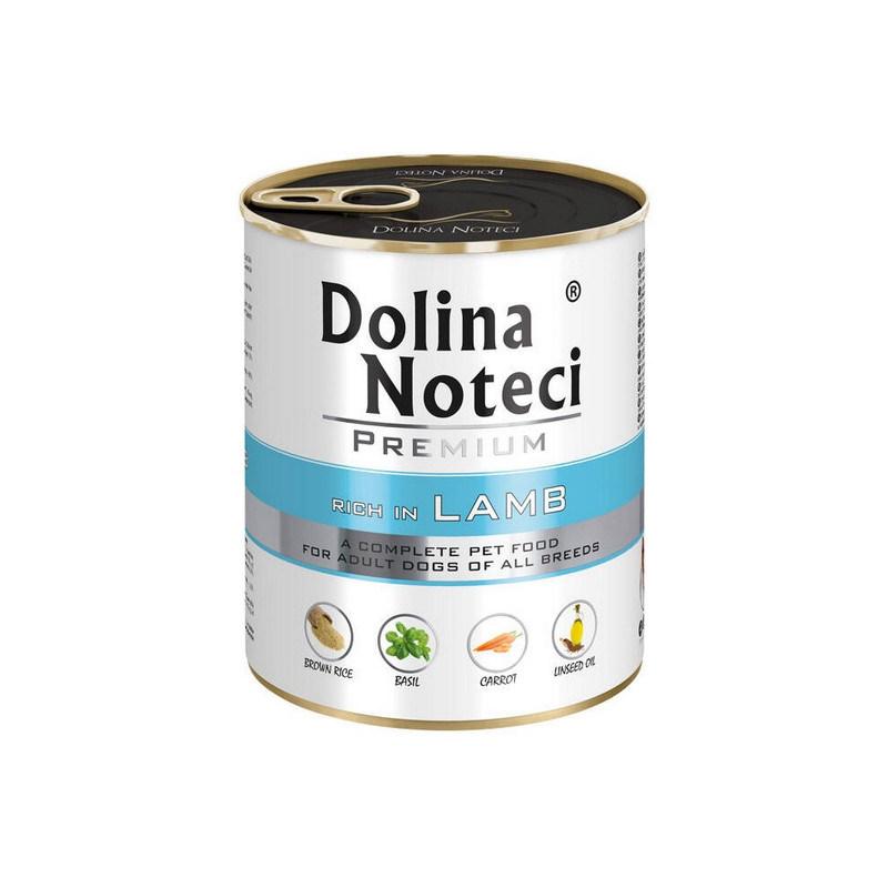 Dolina Noteci Premium Pies Jagnięcina puszka 800g - All4Animals