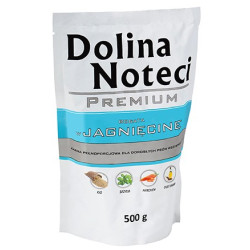 Dolina Noteci Premium Pies Jagnięcina saszetka 500g - All4Animals