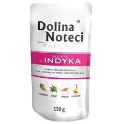 Dolina Noteci Premium Pies Indyk saszetka 150g - All4Animals