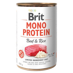Brit Mono Protein Beef & Rice puszka 400g - All4Animals
