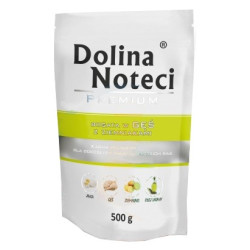 Dolina Noteci Premium Pies Gęś i ziemniaki saszetka 500g - All4Animals
