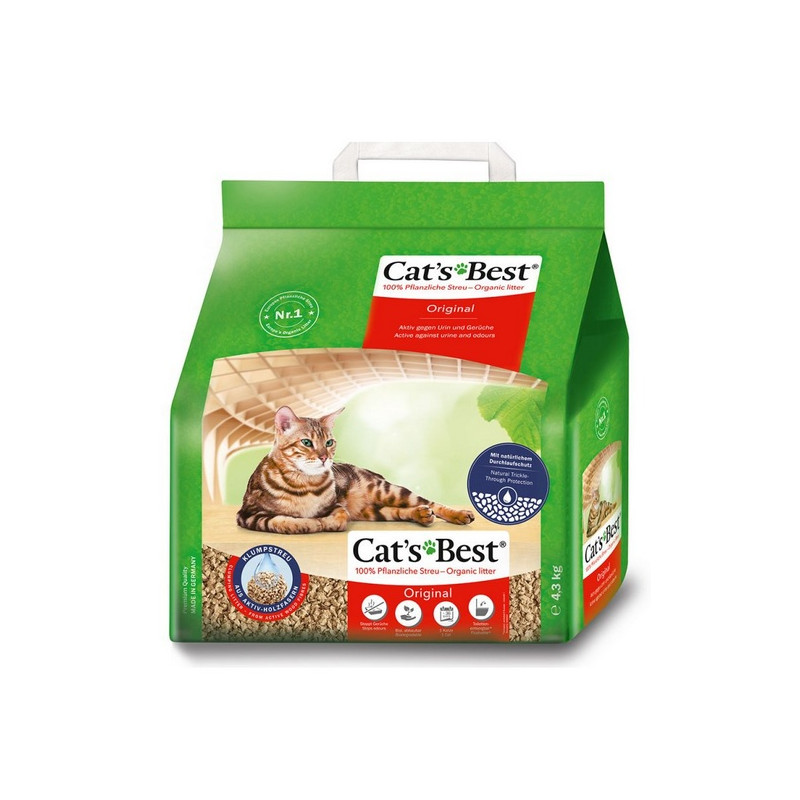 Cat's Best Original 10L / 4,3kg - All4Animals
