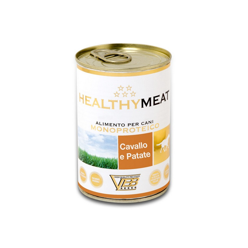 Healthy Meat Pies Mono Konina i ziemniak puszka 400g - All4Animals