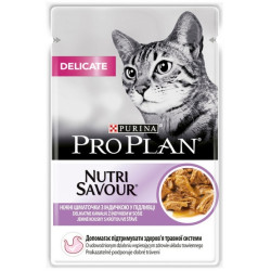 Purina Pro Plan Cat Delicate indyk saszetka 85g - All4Animals
