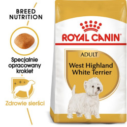 Royal Canin West Highland White Terrier Adult karma sucha dla psów dorosłych rasy west highland white terrier 0,5kg - All4Animal