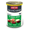 Animonda GranCarno Original Adult Rind Hirsch Apfel Wołowina, Jeleń + Jabłko puszka 400g - All4Animals