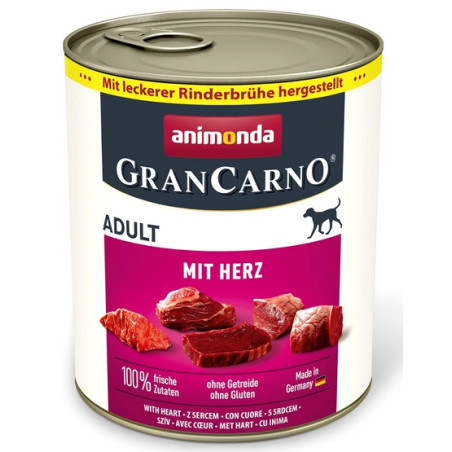 Animonda GranCarno Original Adult Herz Serca puszka 800g - All4Animals