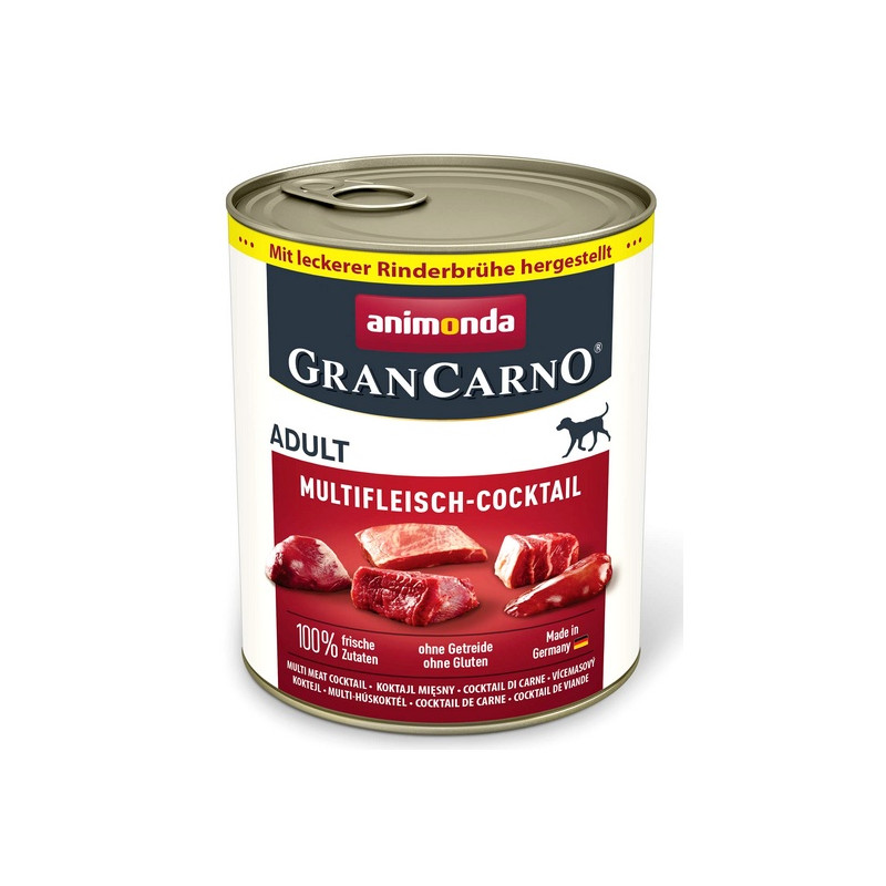 Animonda GranCarno Original Adult Multifleisch Mix Mięsny puszka 800g - All4Animals