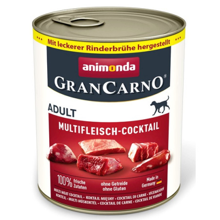 Animonda GranCarno Original Adult Multifleisch Mix Mięsny puszka 800g - All4Animals