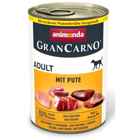 Animonda GranCarno Original Adult Pute Indyk puszka 400g - All4Animals