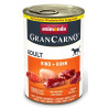 Animonda GranCarno Original Adult Rind Huhn Wołowina + Kurczak puszka 400g - All4Animals