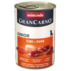 Animonda GranCarno Original Adult Rind Huhn Wołowina + Kurczak puszka 400g - All4Animals