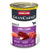 Animonda GranCarno Original Adult Rind Lamm Wołowina + Jagnięcina puszka 400g - All4Animals