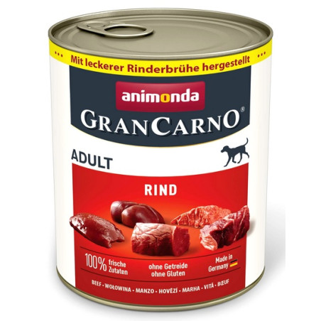 Animonda GranCarno Original Adult Rind Wołowina puszka 800g - All4Animals