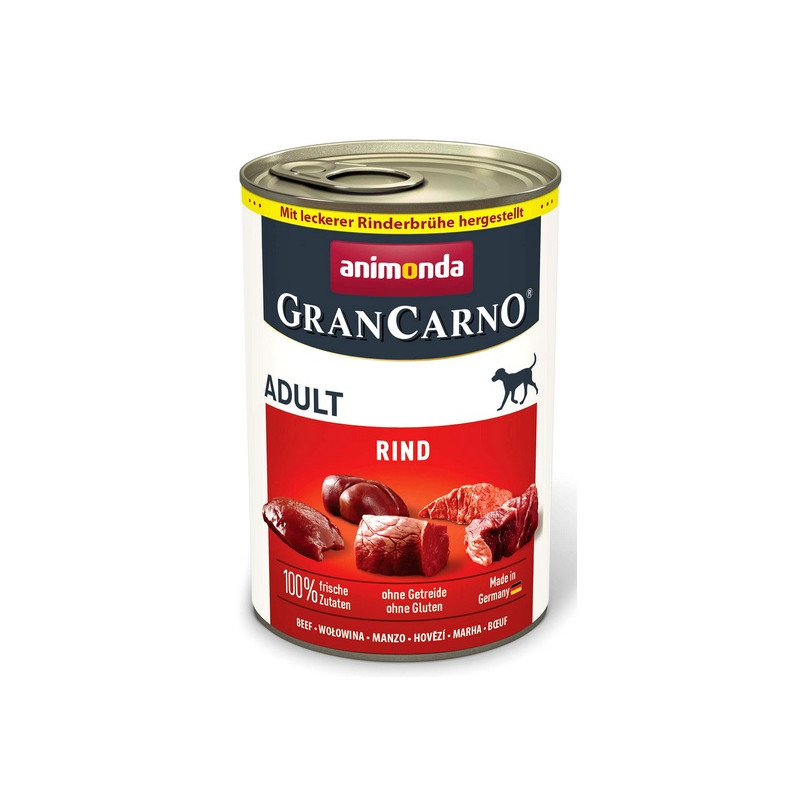 Animonda GranCarno Original Adult Rind Wołowina puszka 400g - All4Animals