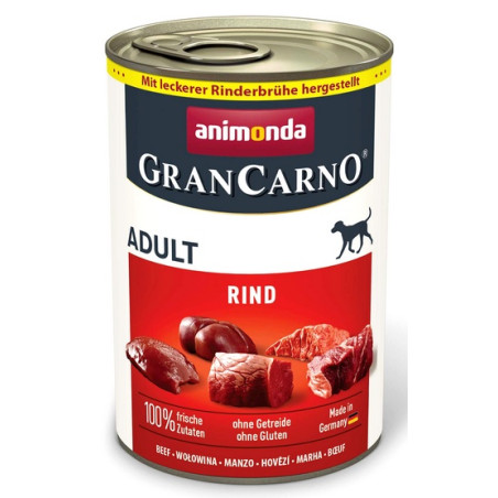 Animonda GranCarno Original Adult Rind Wołowina puszka 400g - All4Animals