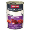 Animonda GranCarno Original Senior Rind Lamm Wołowina + Jagnięcina puszka 400g - All4Animals