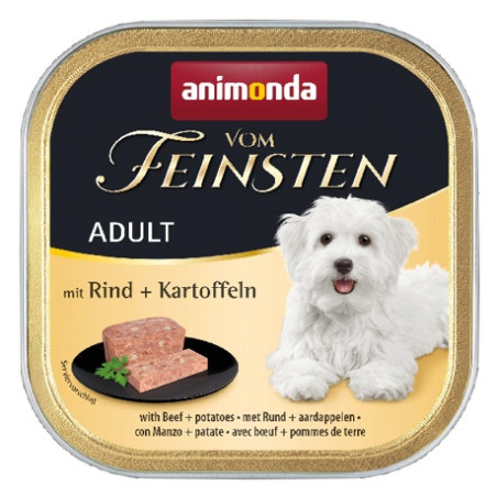 Animonda vom Feinsten Dog Adult Wołowina i Ziemniaki 150g - All4Animals