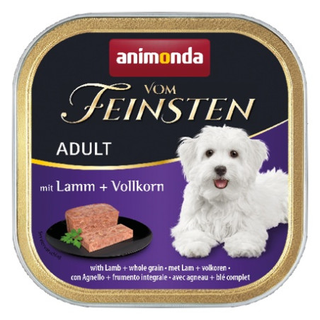 Animonda vom Feinsten Dog Adult Jagnięcina i Ziarna 150g - All4Animals