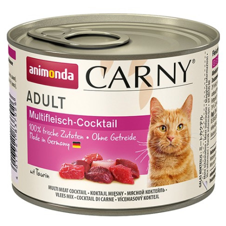 Animonda Carny Adult Mix Mięsny puszka 200g - All4Animals