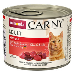 Animonda Carny Adult Wołowina puszka 200g - All4Animals