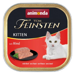 Animonda vom Feinsten Cat Kitten z Wołowiną tacka 100g - All4Animals