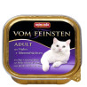 Animonda vom Feinsten Cat Adult z Kurczakiem i Owocami Morza tacka 100g - All4Animals