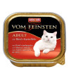 Animonda vom Feinsten Cat Adult z Wołowiną i Ziemniakami tacka 100g - All4Animals
