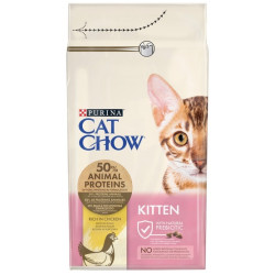 Purina Cat Chow Kitten z Kurczakiem 1,5kg - All4Animals