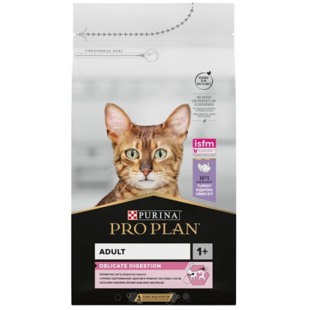 Purina Pro Plan Cat Adult Delicate Digestion z indykiem 1,5kg - All4Animals