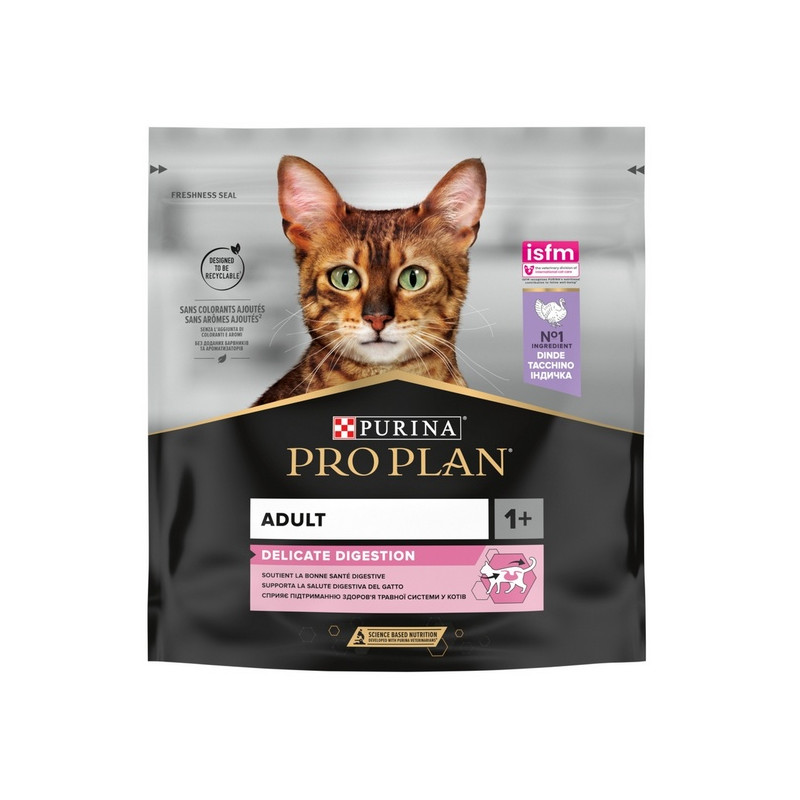 Purina Pro Plan Cat Adult Delicate Digestion z indykiem 400g - All4Animals Purina Pro Plan Cat Adult Delicate Digestion z indykiem 400g - All4Animals